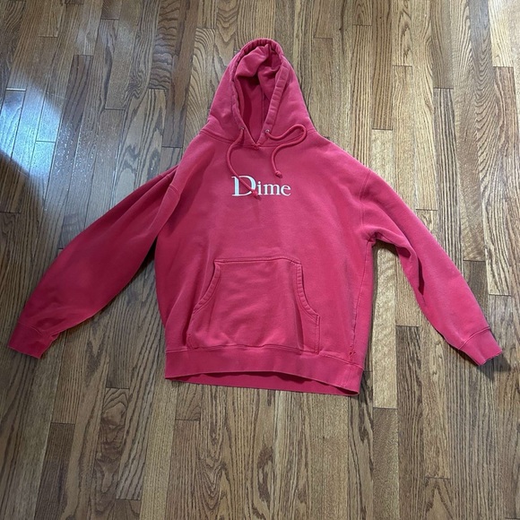 Dime Red Hoodie - Picture 2 of 9